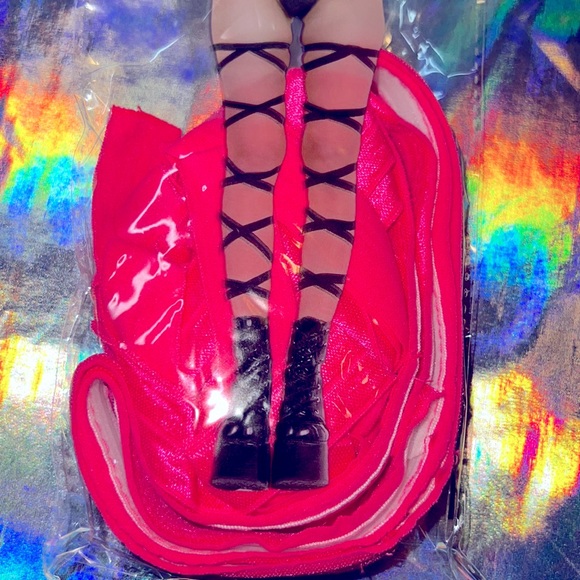 New Hot Pink-Neon Leg Wraps - Picture 1 of 3